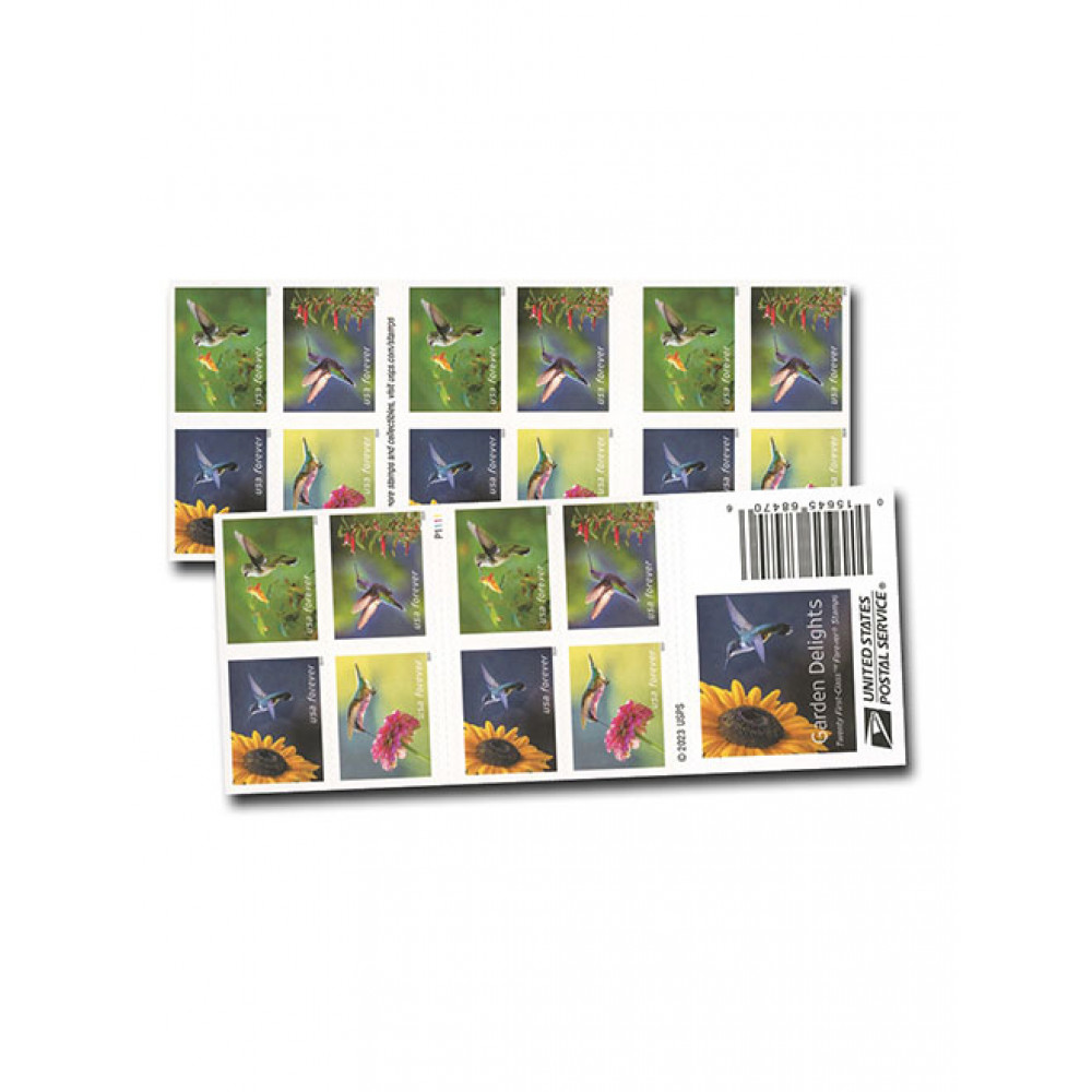 (2024) USPS Garden Delights Forever Stamps