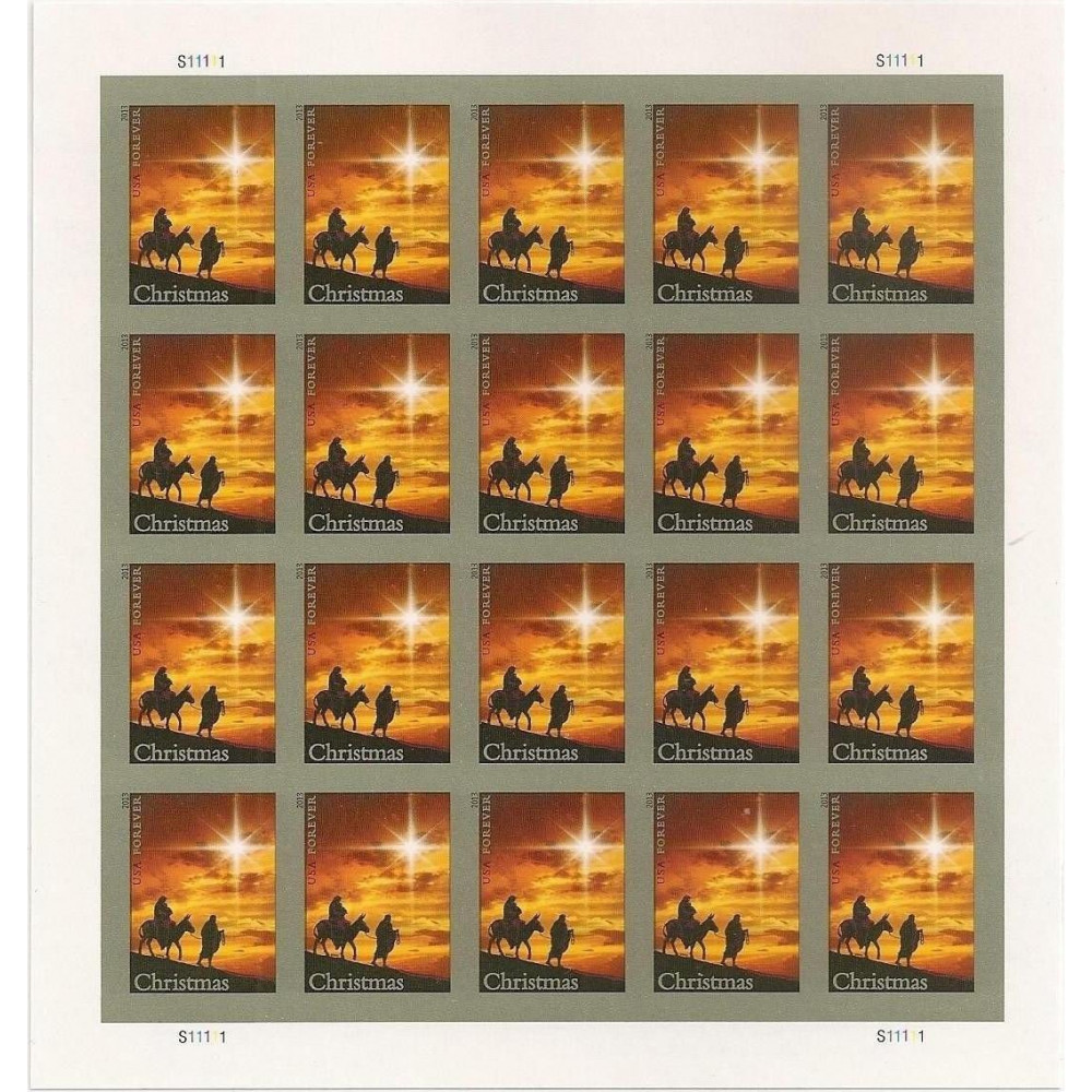 (2013) Christmas Holy Family First Class Postage Stamps