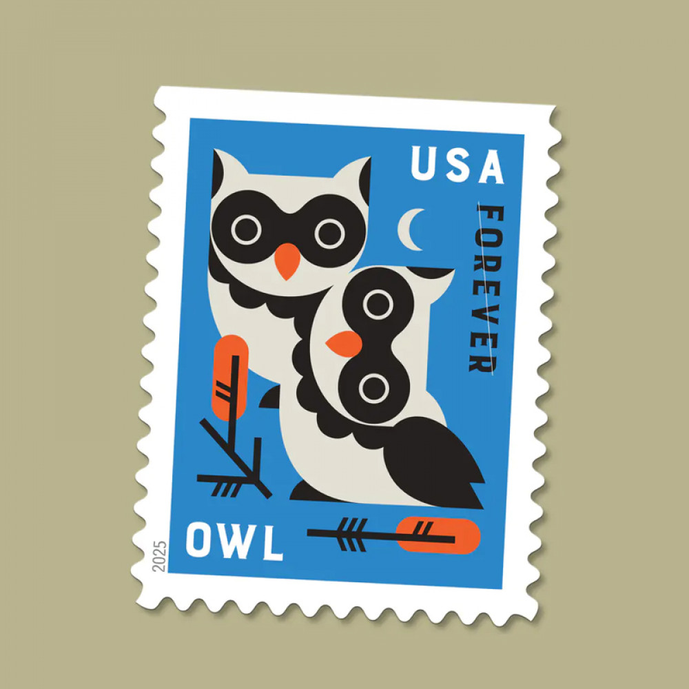 (2025) Baby Wild Animals Stamps, Booklet of 20